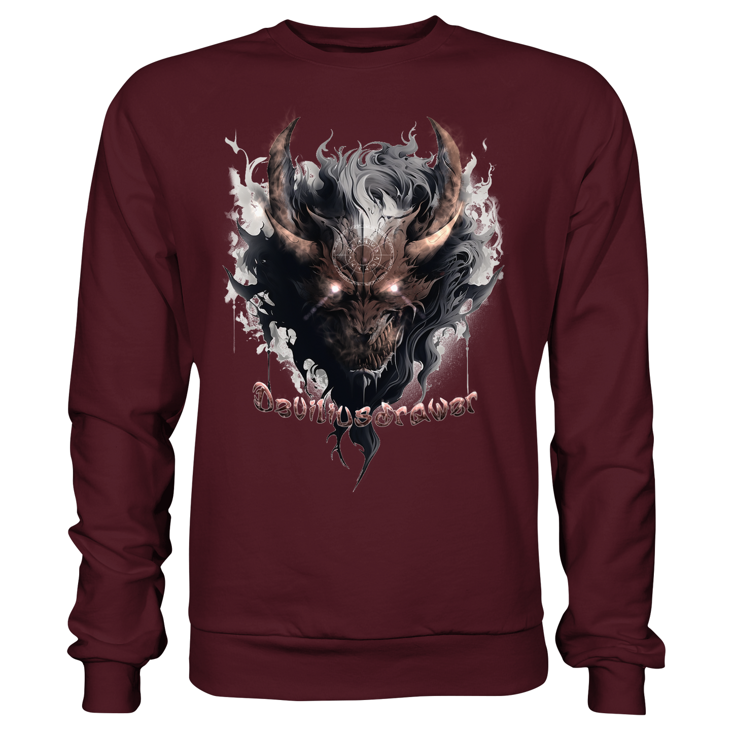 Deviliusdrawer Magic Redeyed Demon - Basic Sweatshirt