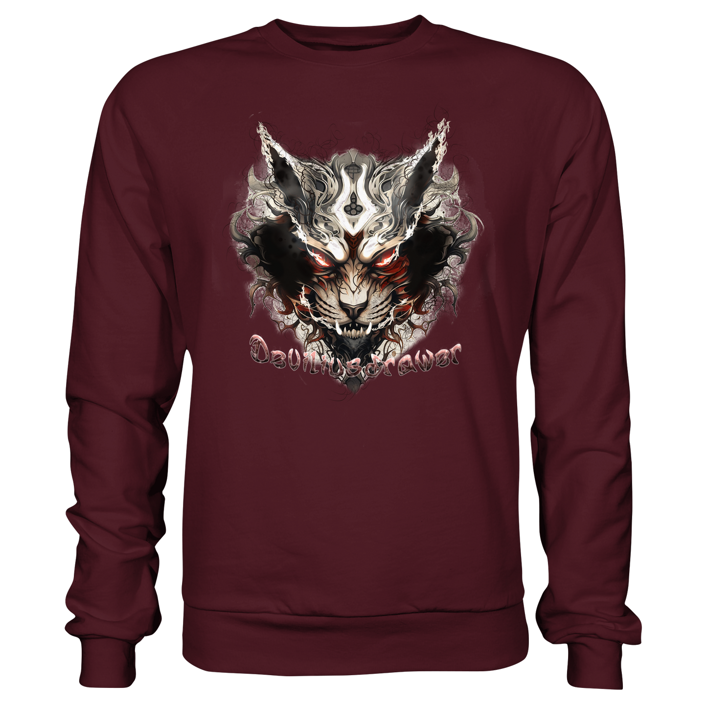 Deviliusdrawer Wild Hotcat  - Basic Sweatshirt