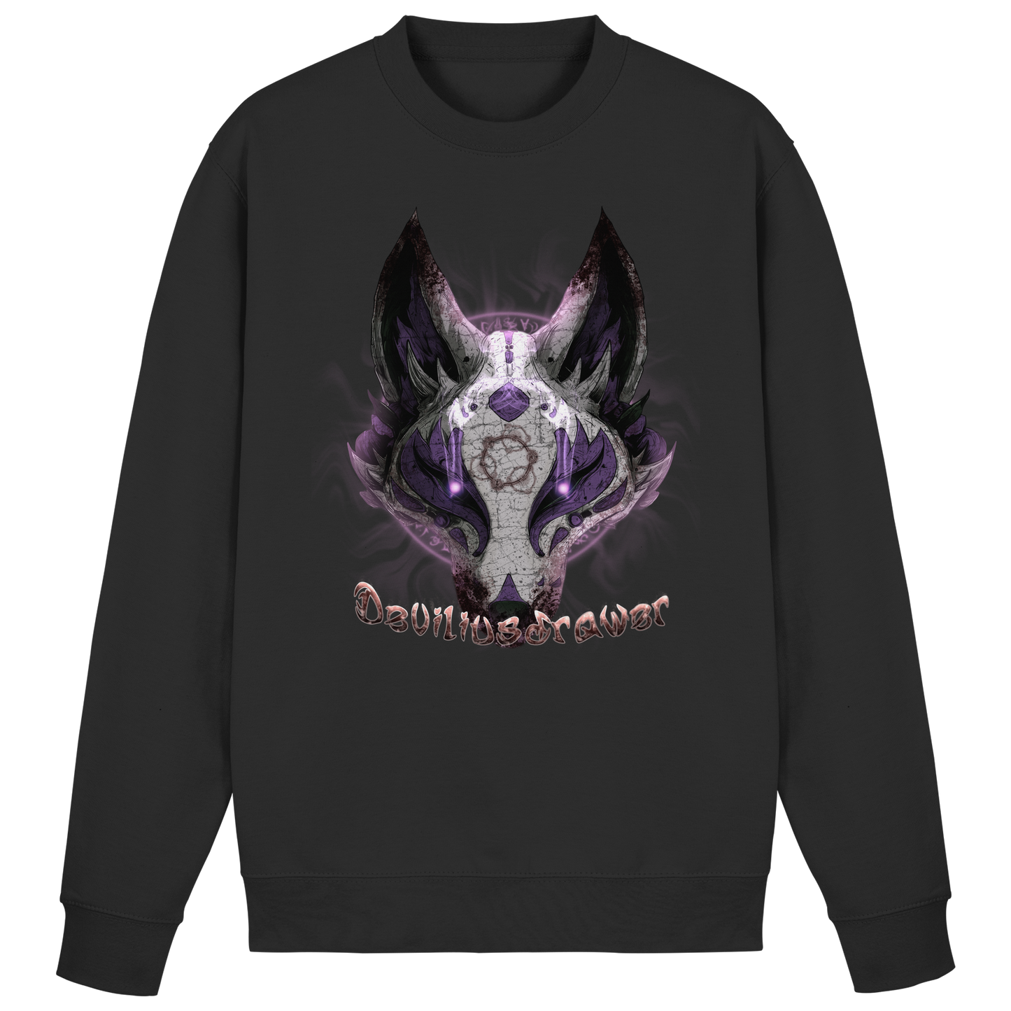 Deviliusdrawer Dark Kitsune - Basic Sweatshirt