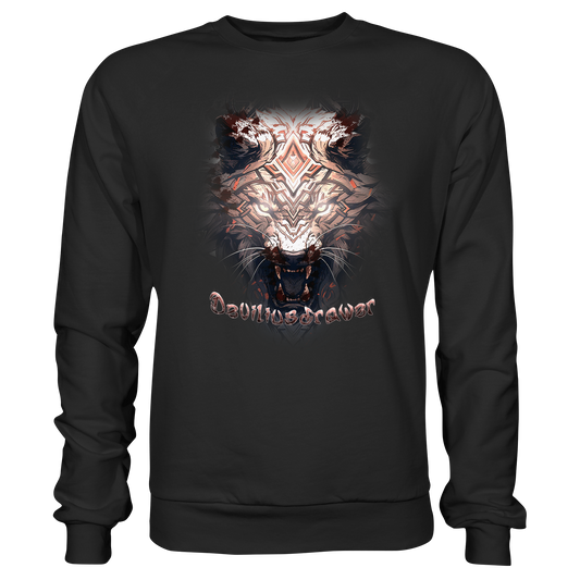 Deviliusdrawer Gold Metal Tiger - Basic Sweatshirt