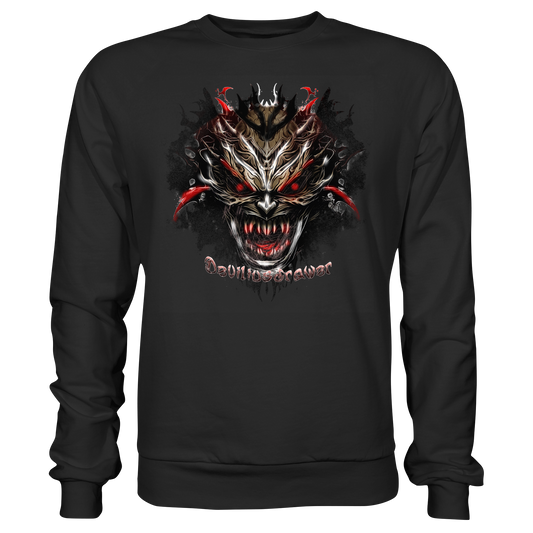 Deviliusdrawer Dark Redeyed Devil - Basic Sweatshirt