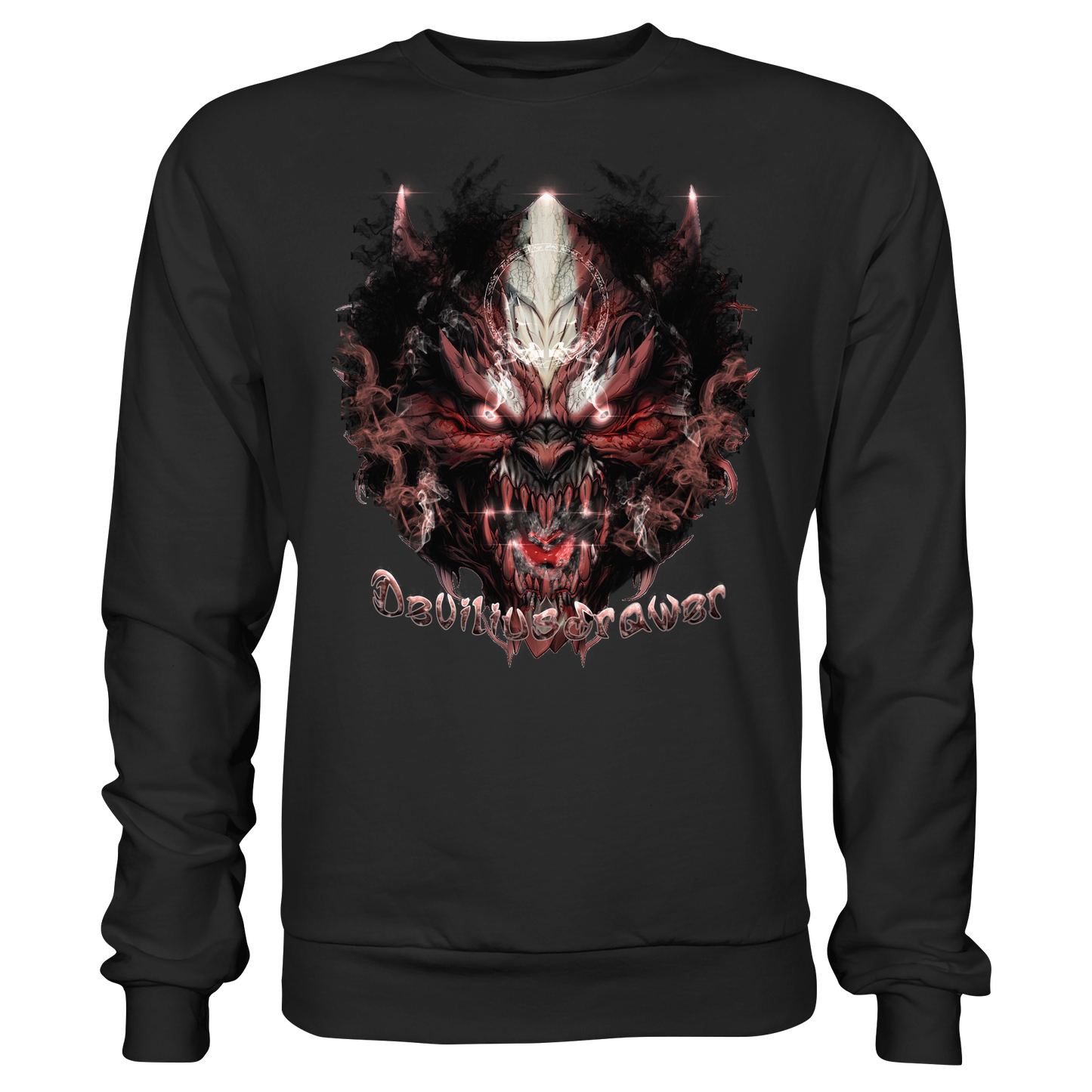 Deviliusdrawer Bloody Demon Vampire - Basic Sweatshirt