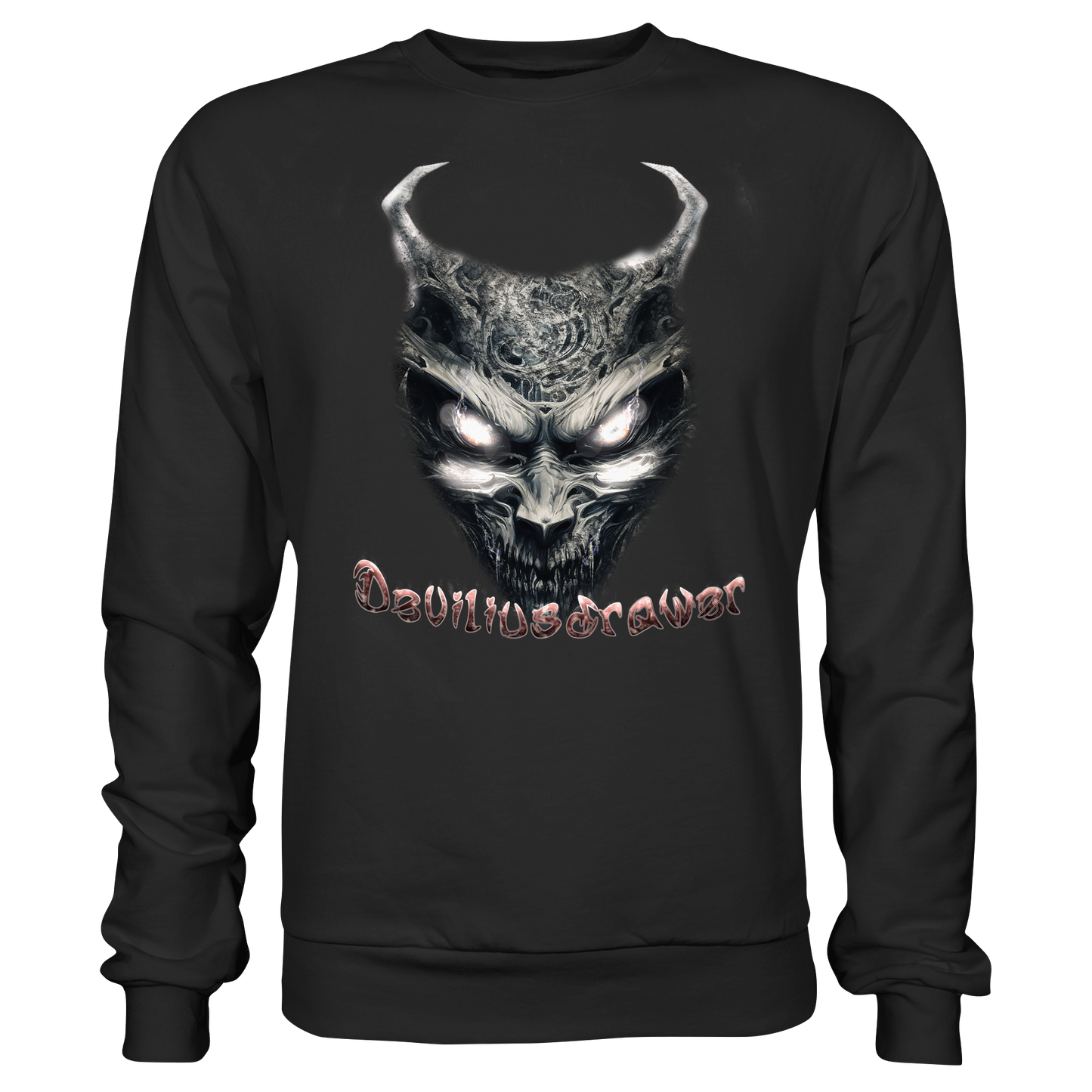 Deviliusdrawer Demonic Evil Zombie - Basic Sweatshirt