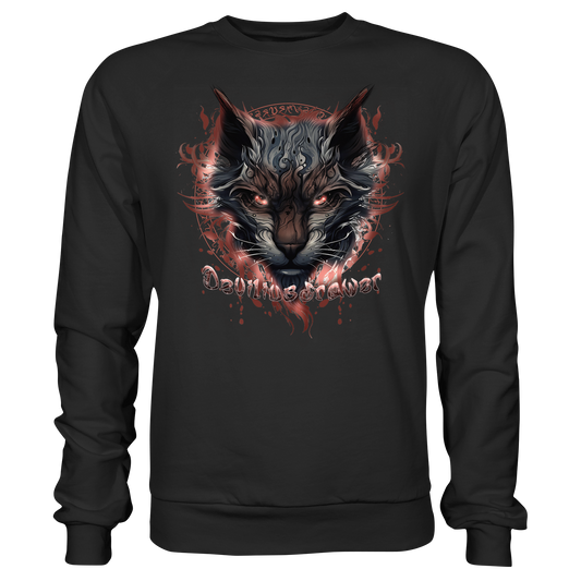 Deviliusdrawer Devil Cat - Basic Sweatshirt