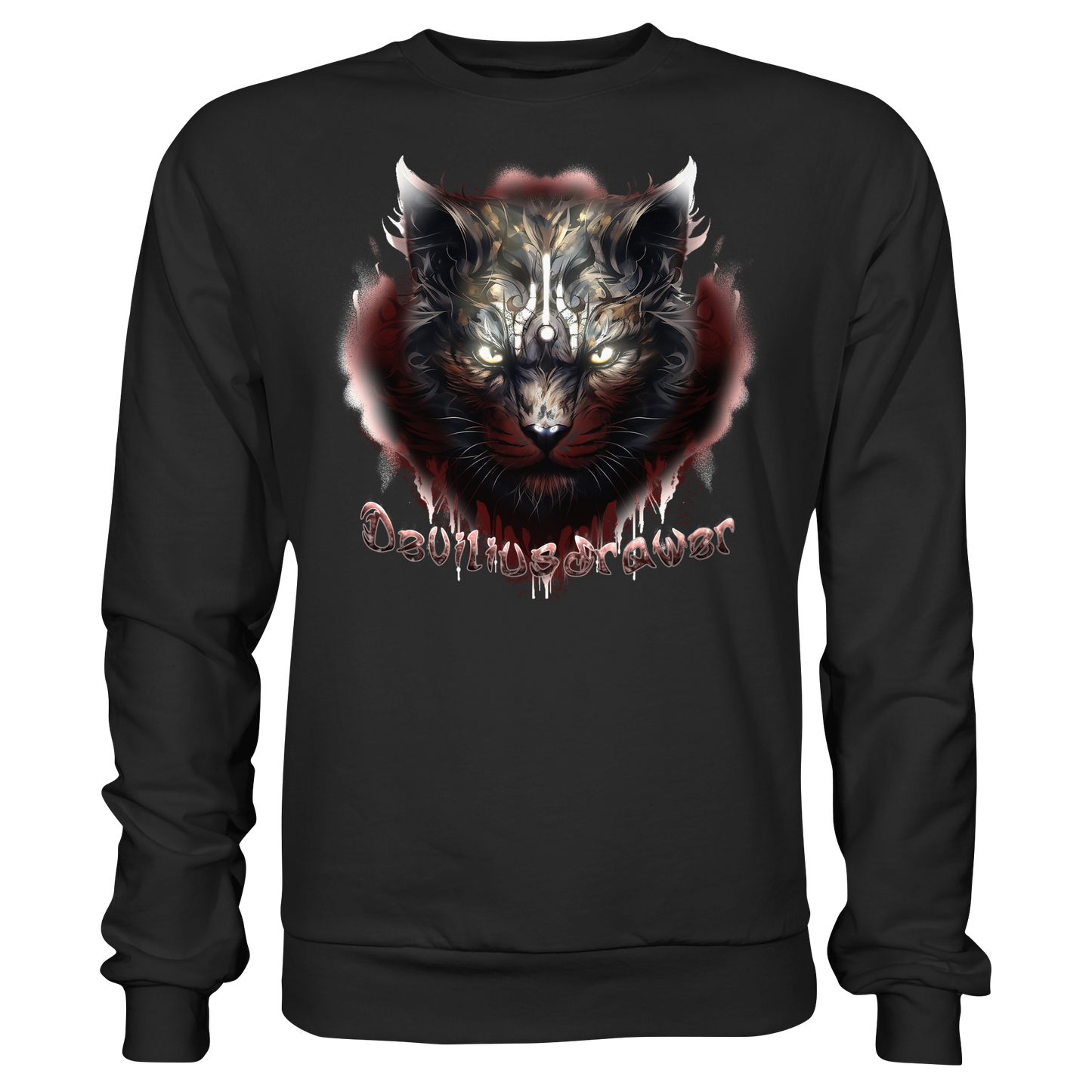 Deviliusdrawer Angry Badass - Basic Sweatshirt