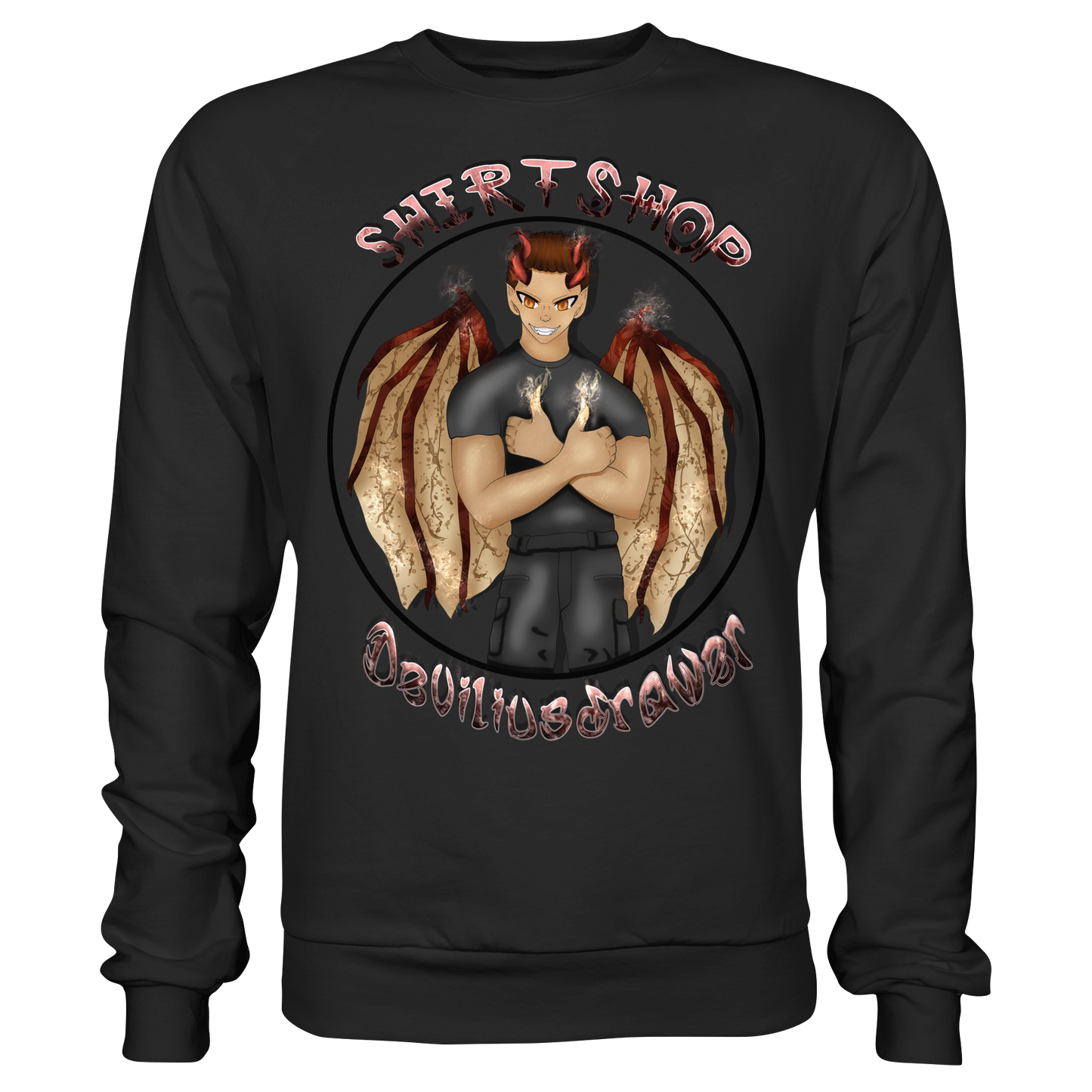 Deviliusdrawer Devilshop - Basic Sweatshirt