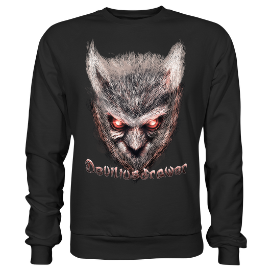 Deviliusdrawer Red Eyed Owl - Basic Sweatshirt