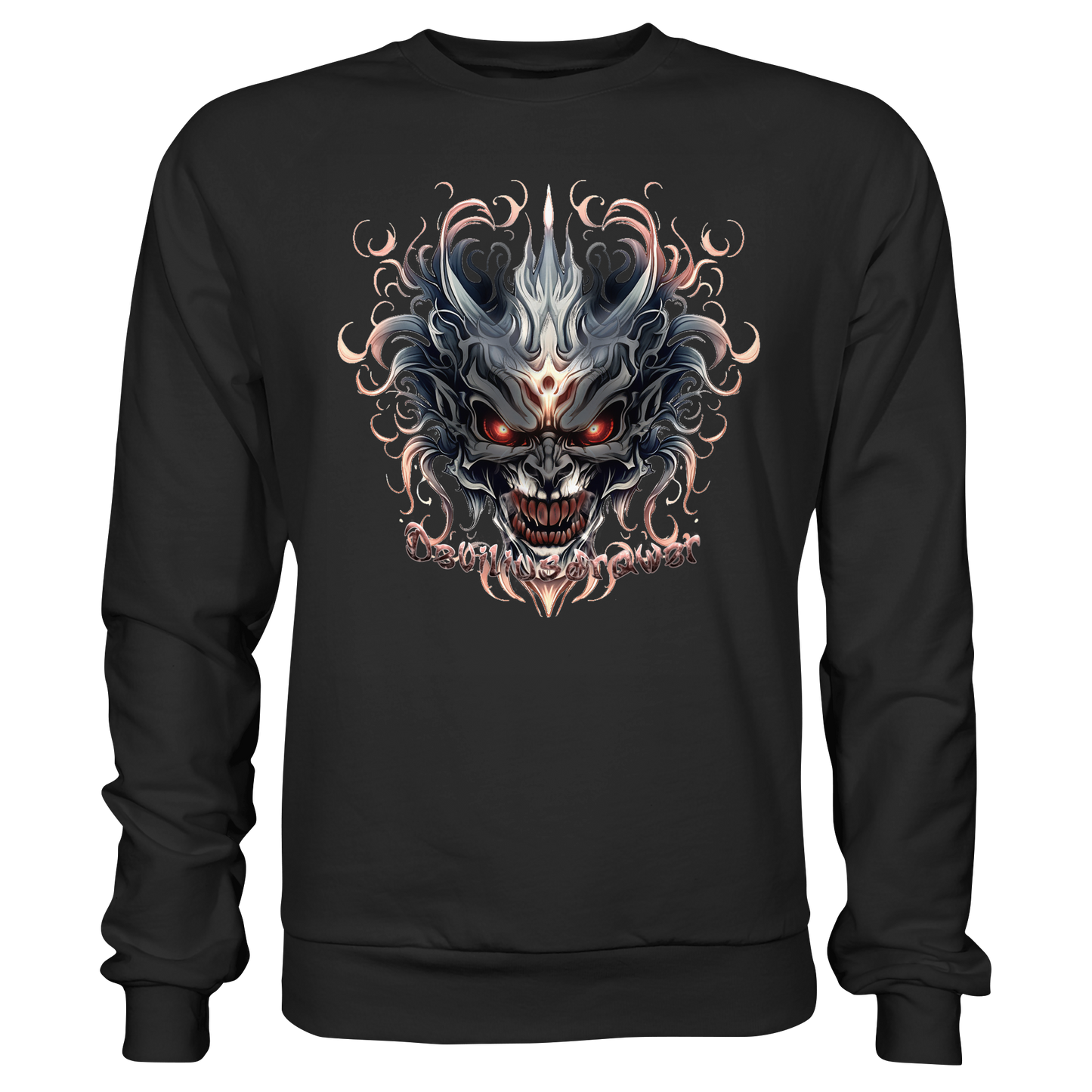 Deviliusdrawer Demon Mask - Basic Sweatshirt