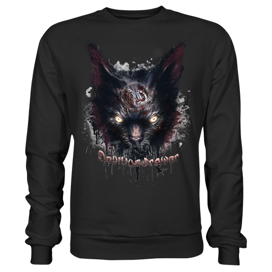 Deviliusdrawer Zombie Cat - Basic Sweatshirt