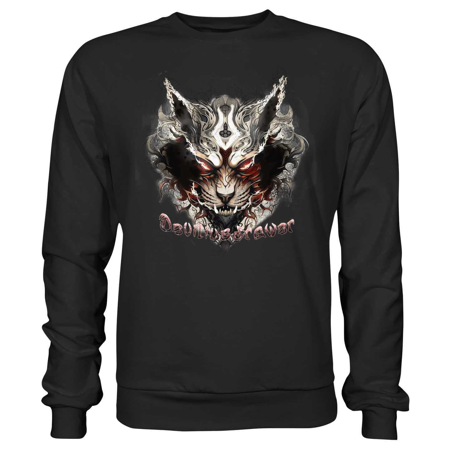 Deviliusdrawer Wild Hotcat  - Basic Sweatshirt