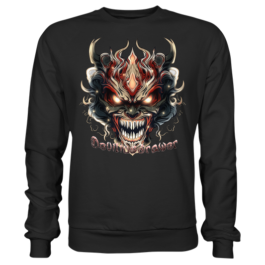 Deviliusdrawer Evil Vamp Mask - Basic Sweatshirt