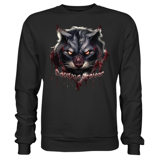 Deviliusdrawer Badass Cat - Basic Sweatshirt
