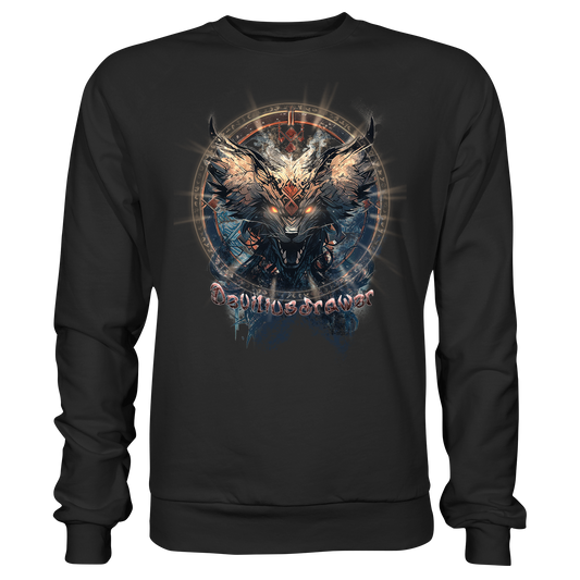 Deviliusdrawer Dark Magic Wolf - Basic Sweatshirt