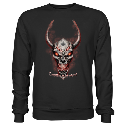 Deviliusdrawer Red Eyed Skeleton - Basic Sweatshirt