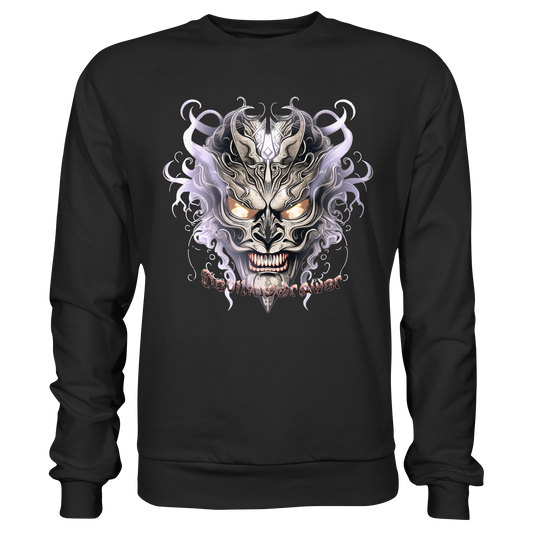 Deviliusdrawer Demon Mask Violet - Basic Sweatshirt