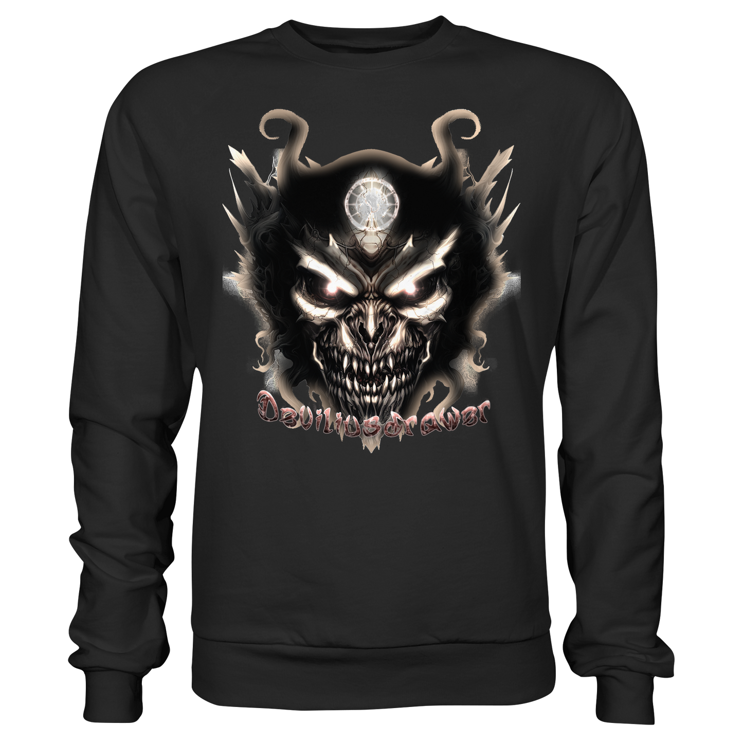 Deviliusdrawer Dark Devil - Basic Sweatshirt