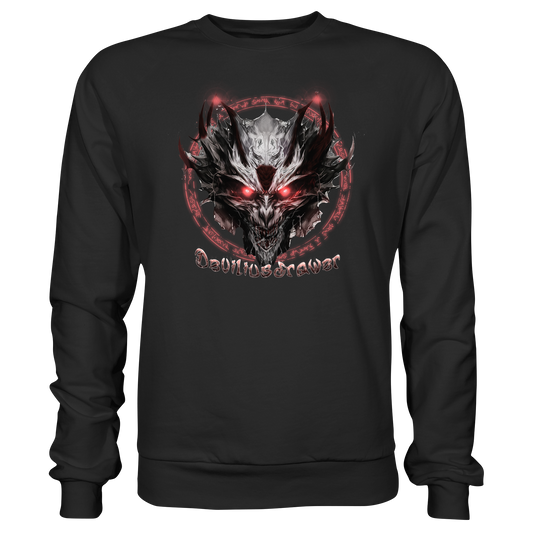 Deviliusdrawer Magic Glow Devil - Basic Sweatshirt