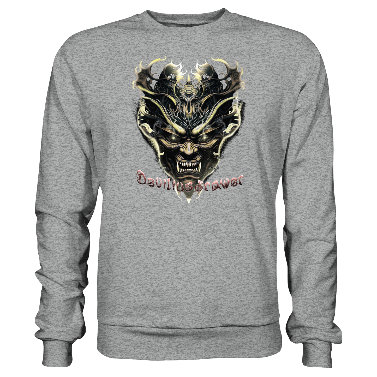 Deviliusdrawer Golden Demon Vampire - Basic Sweatshirt