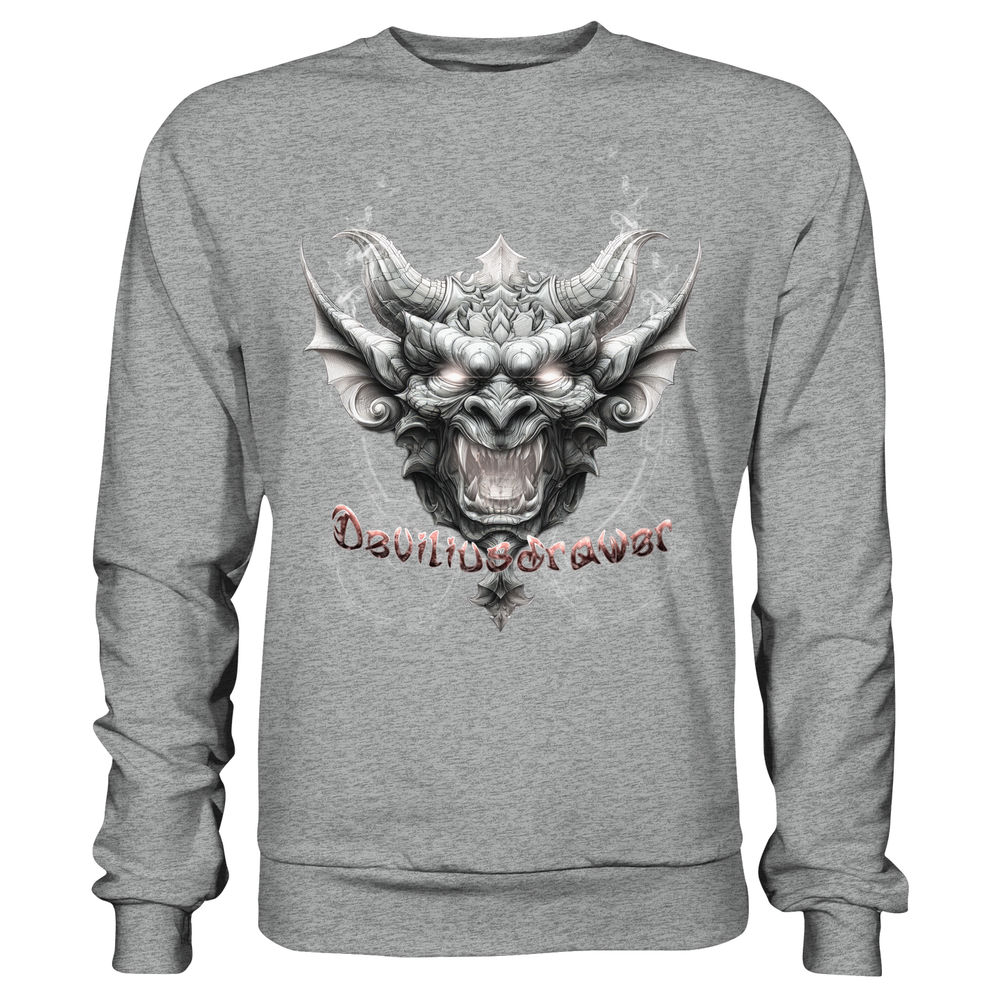 Deviliusdrawer Dark Gargoyl - Basic Sweatshirt