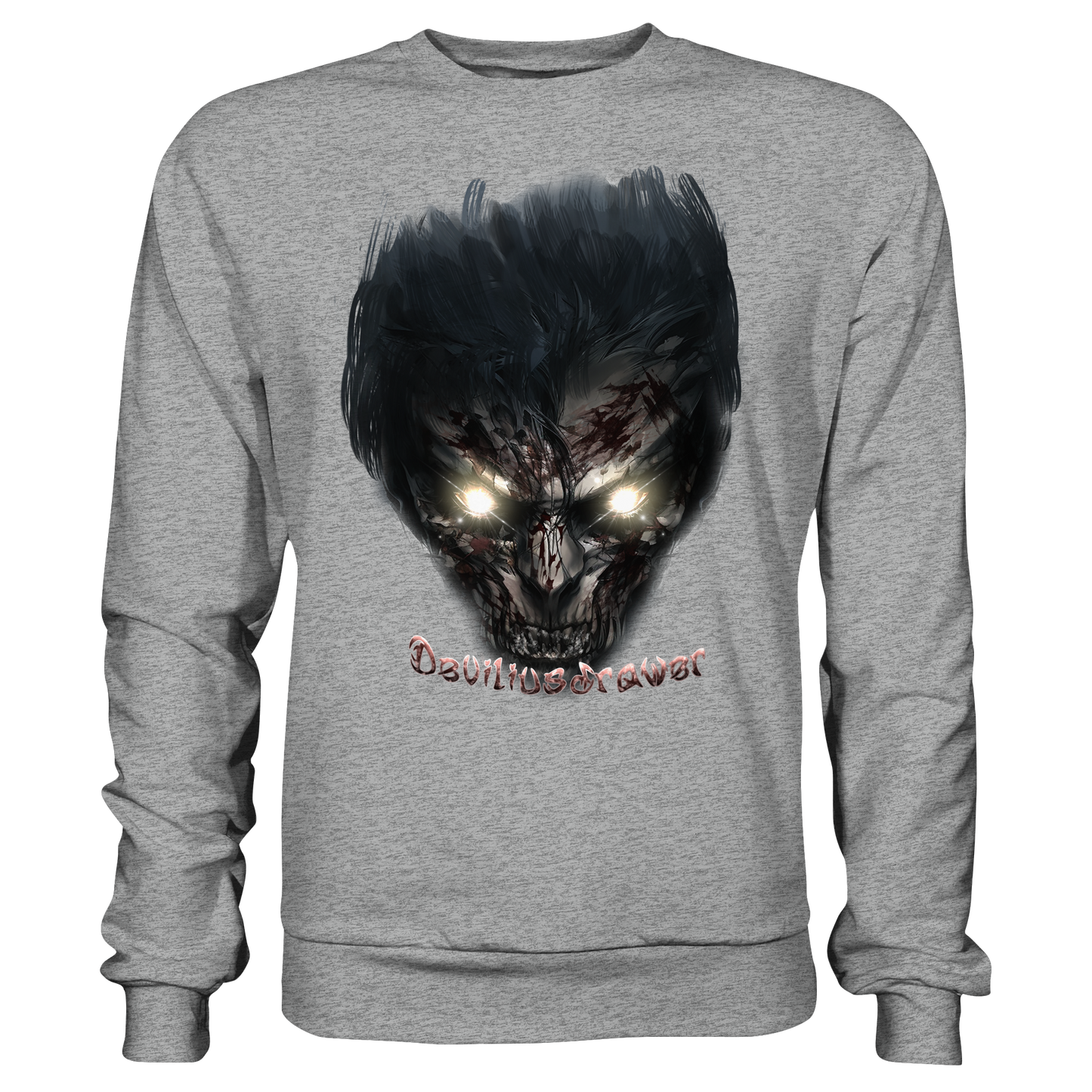 Deviliusdrawer Dark Zombie - Basic Sweatshirt
