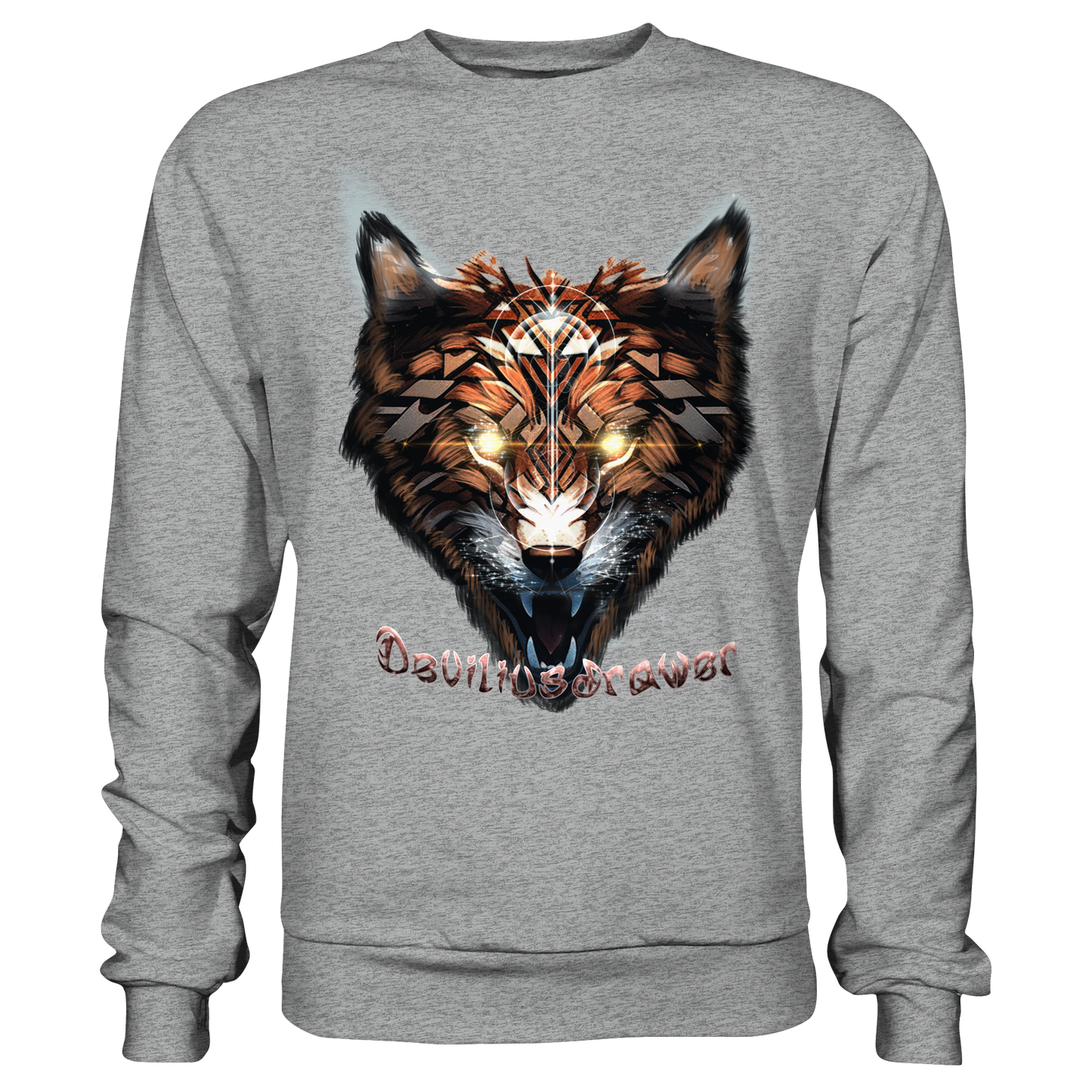 Deviliusdrawer Foxwolf - Basic Sweatshirt