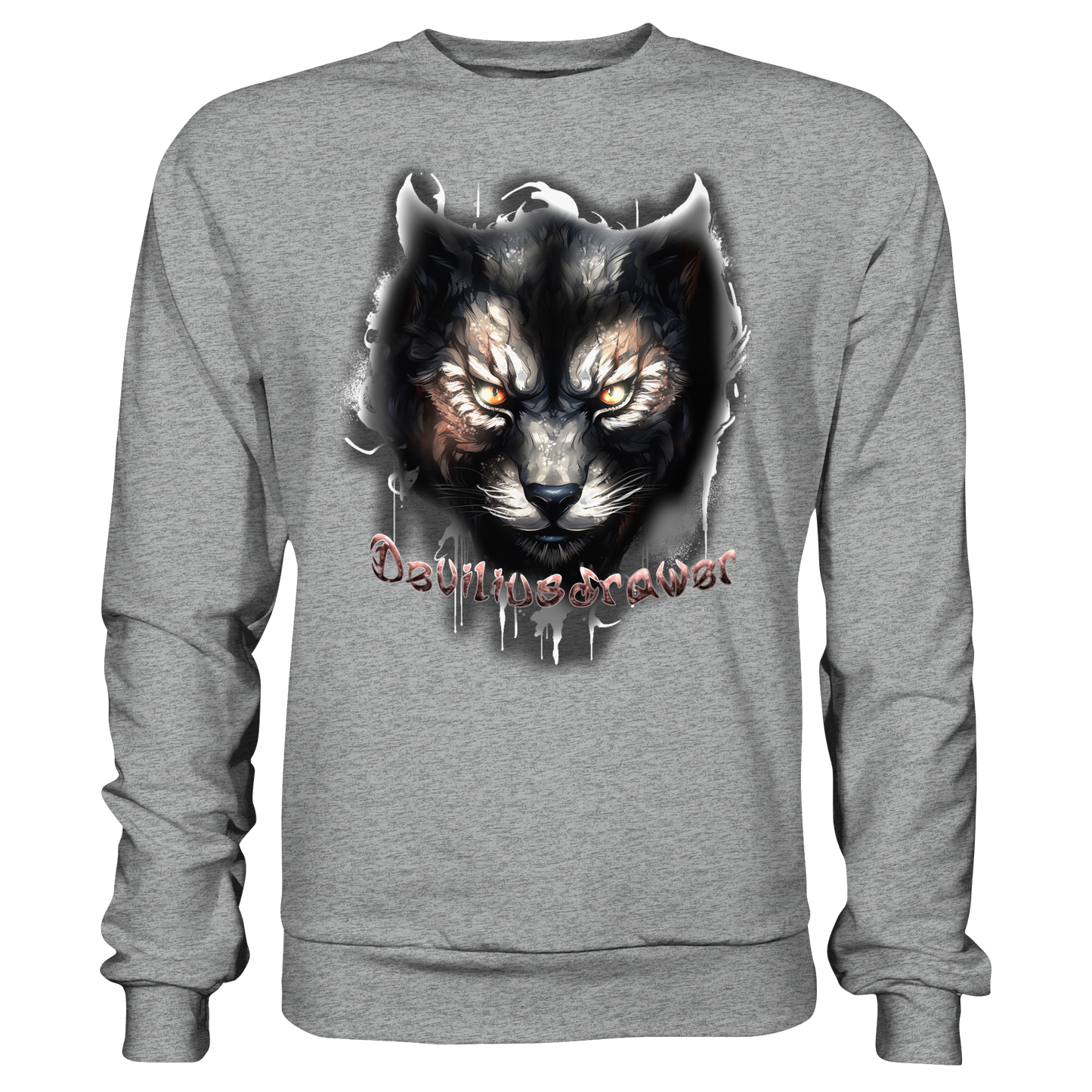 Deviliusdrawer Vampire Cat - Basic Sweatshirt