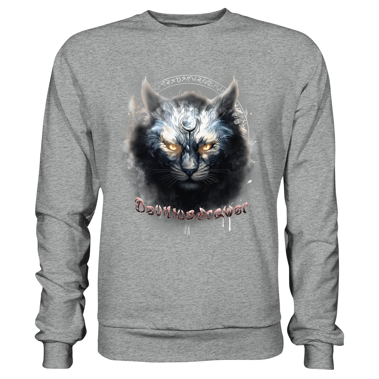 Deviliusdrawer Mysthic Cat - Basic Sweatshirt