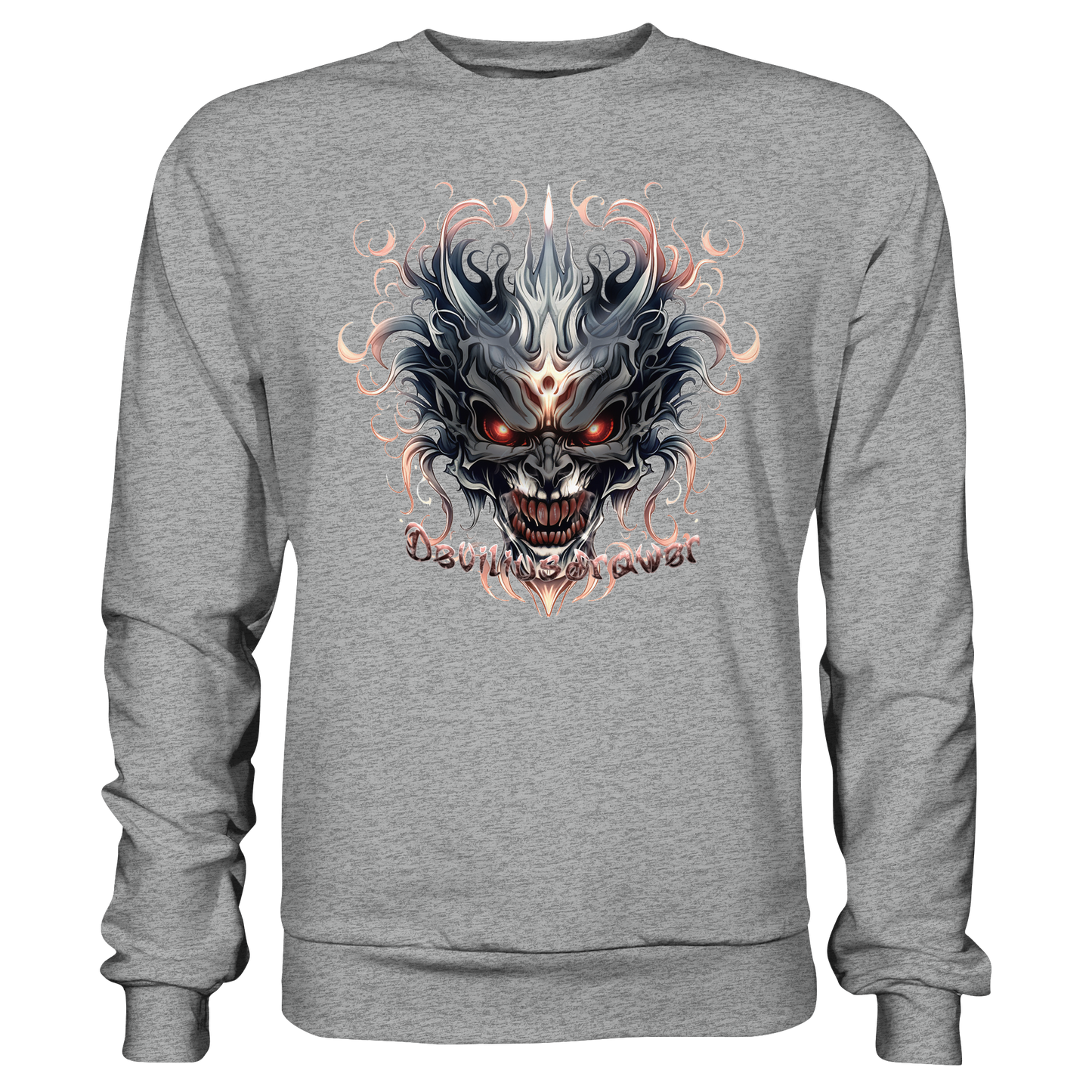 Deviliusdrawer Demon Mask - Basic Sweatshirt