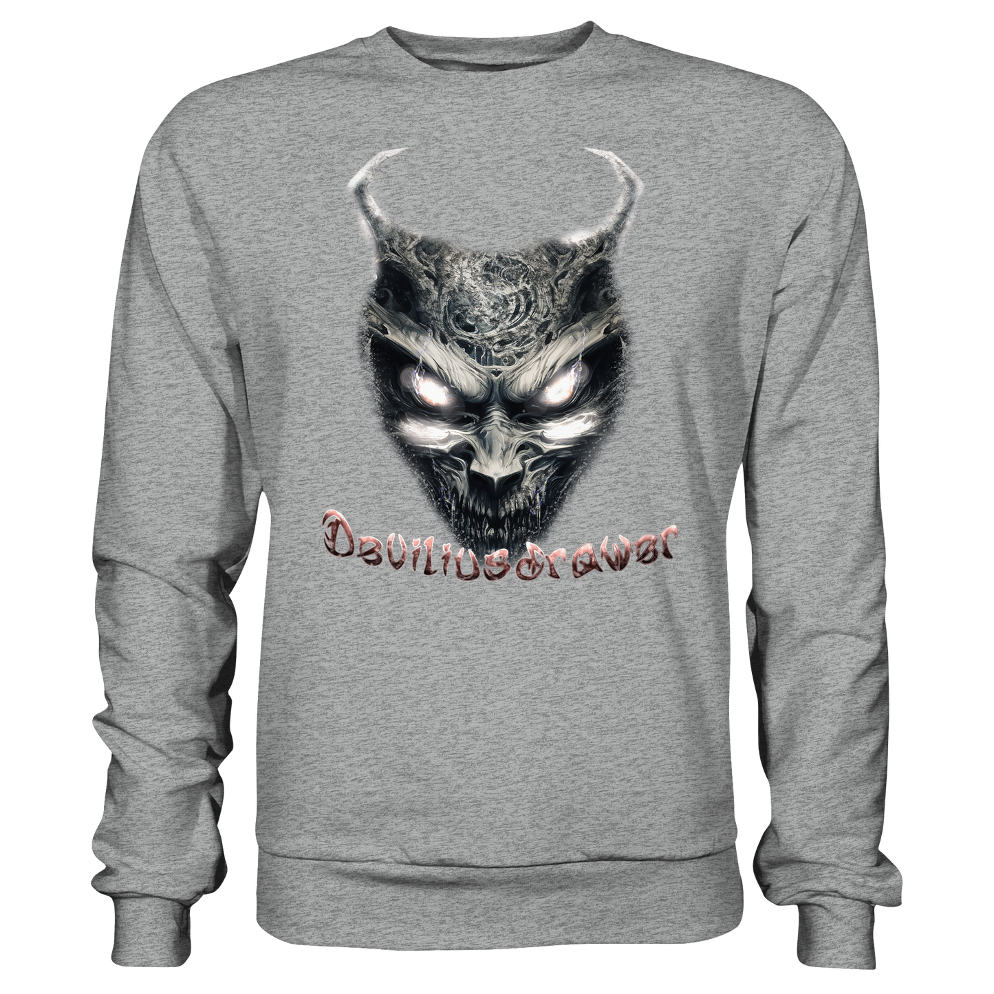Deviliusdrawer Demonic Evil Zombie - Basic Sweatshirt