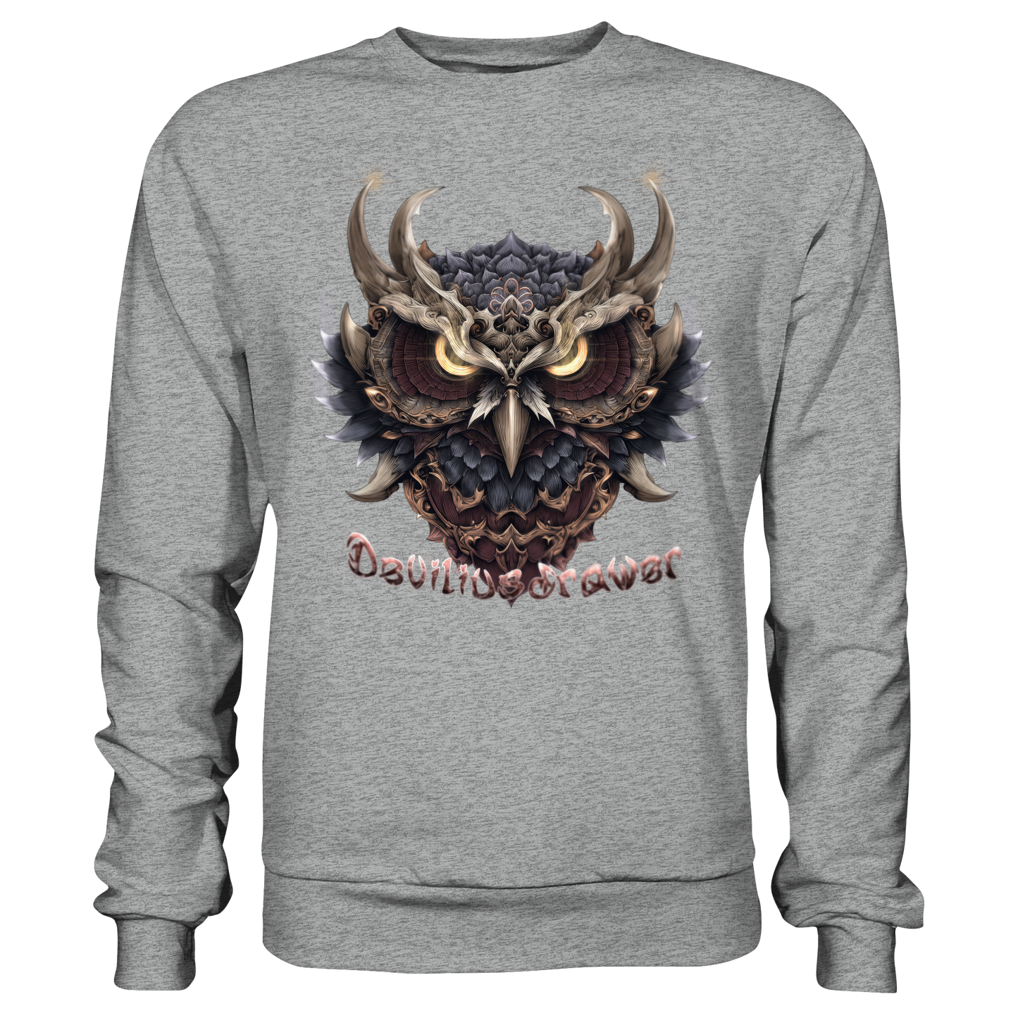 Deviliusdrawer Golden Owl - Basic Sweatshirt
