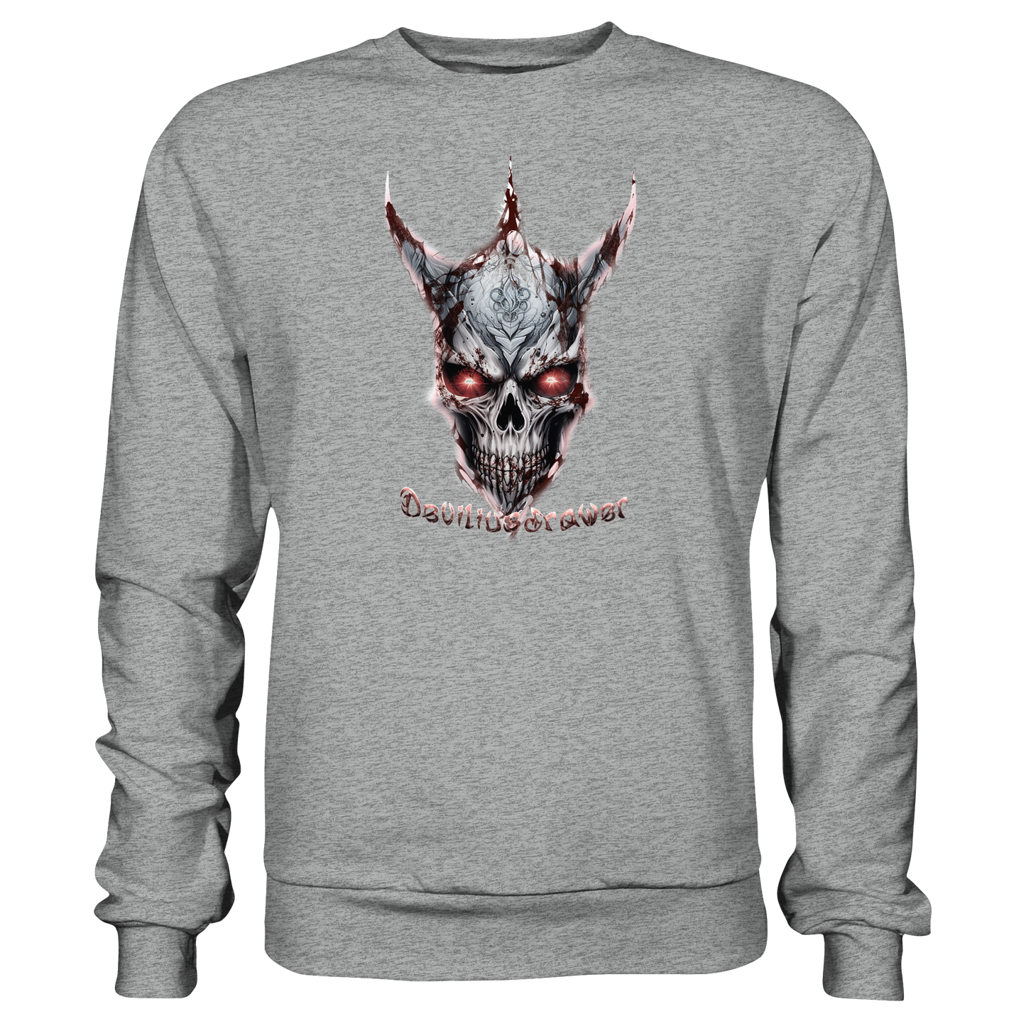 Deviliusdrawer Bloody Skeleton - Basic Sweatshirt