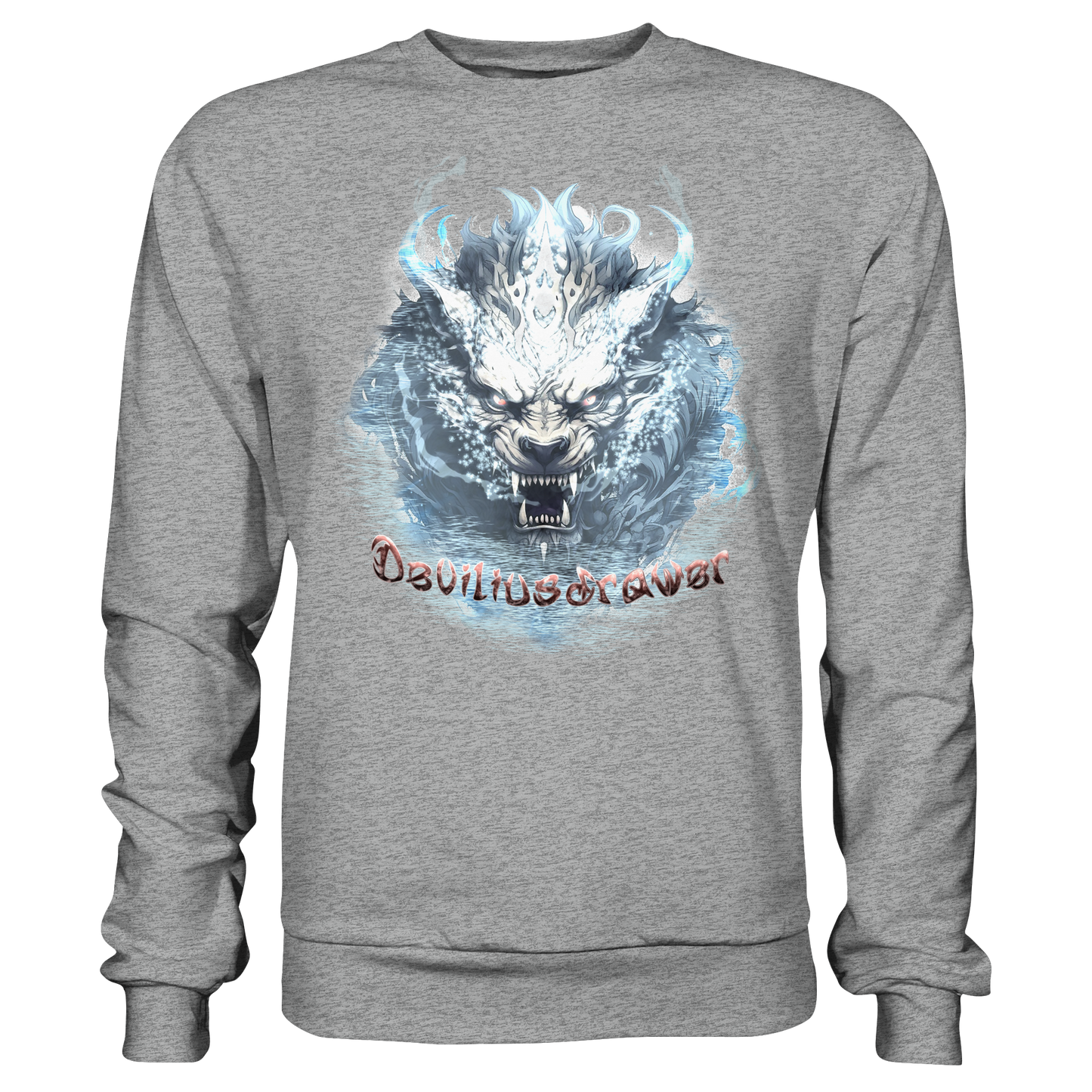 Deviliusdrawer Water Tiger - Basic Sweatshirt