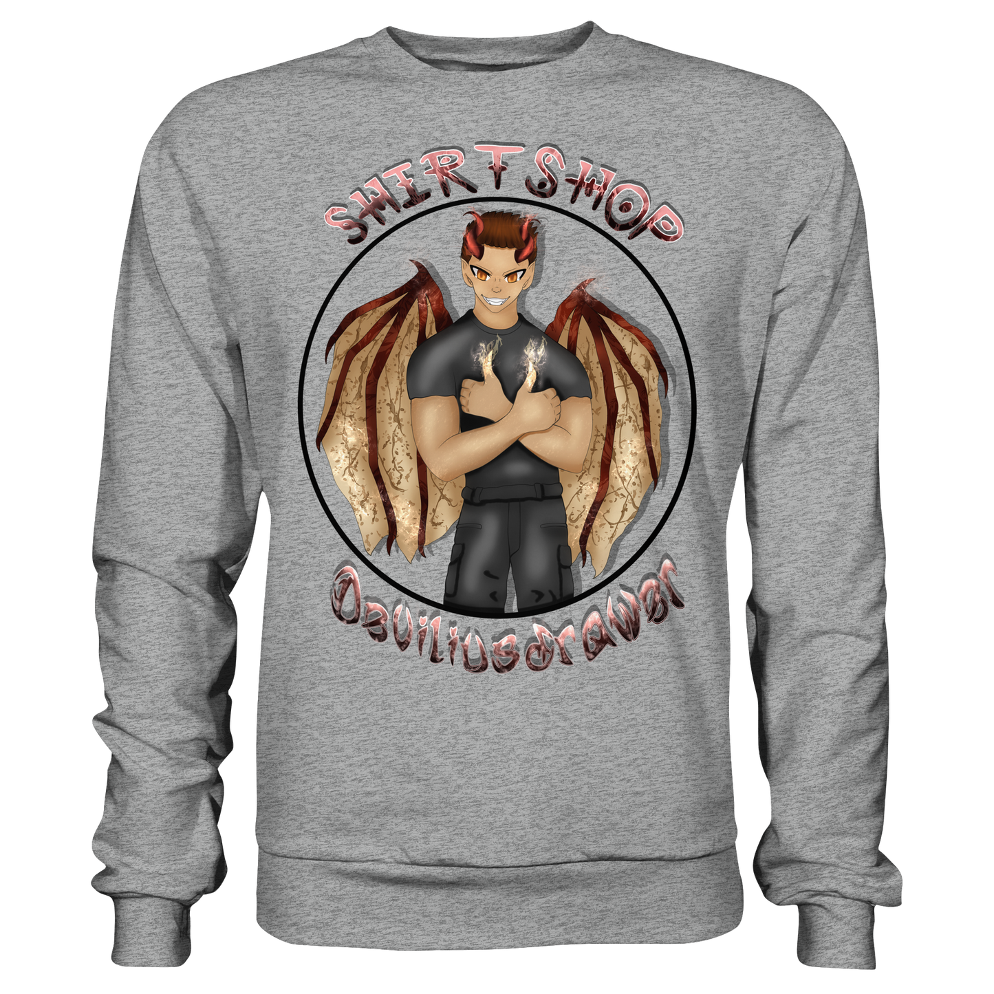 Deviliusdrawer Devilshop - Basic Sweatshirt