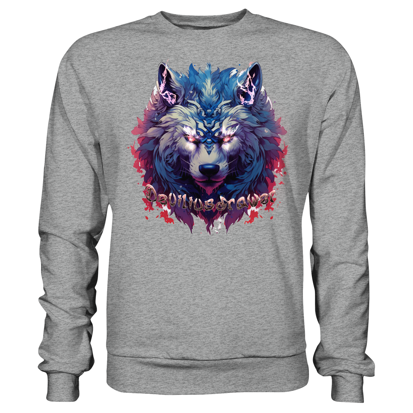 Deviliusdrawer Magic Wolf - Basic Sweatshirt