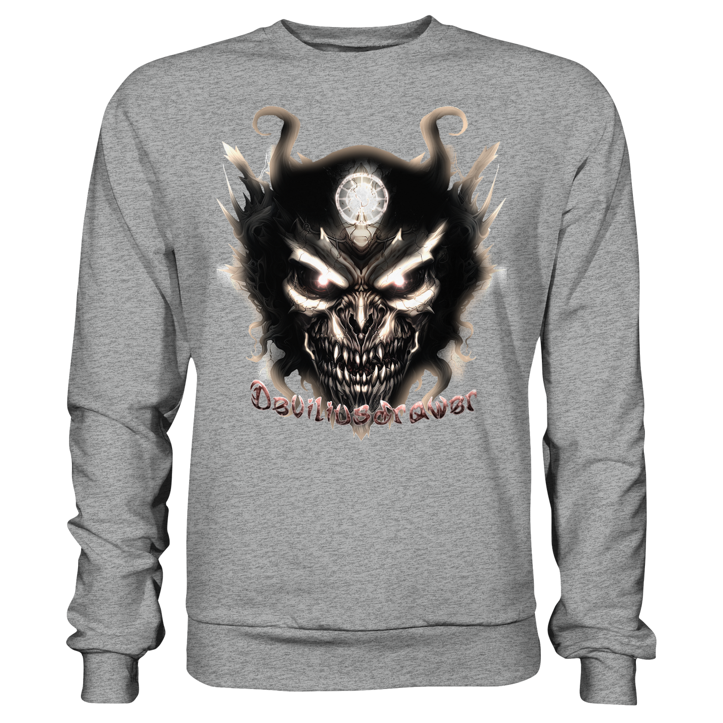 Deviliusdrawer Dark Devil - Basic Sweatshirt