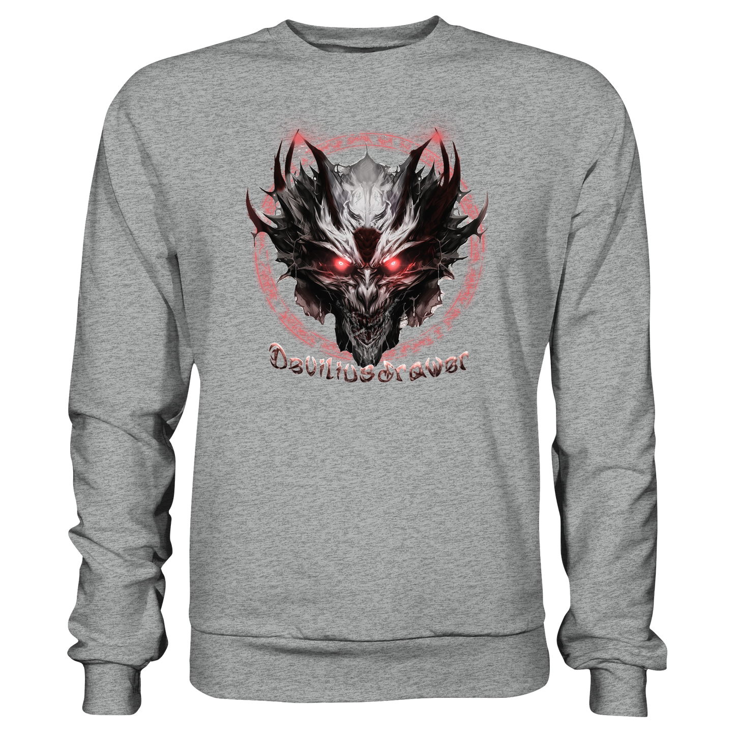 Deviliusdrawer Magic Glow Devil - Basic Sweatshirt