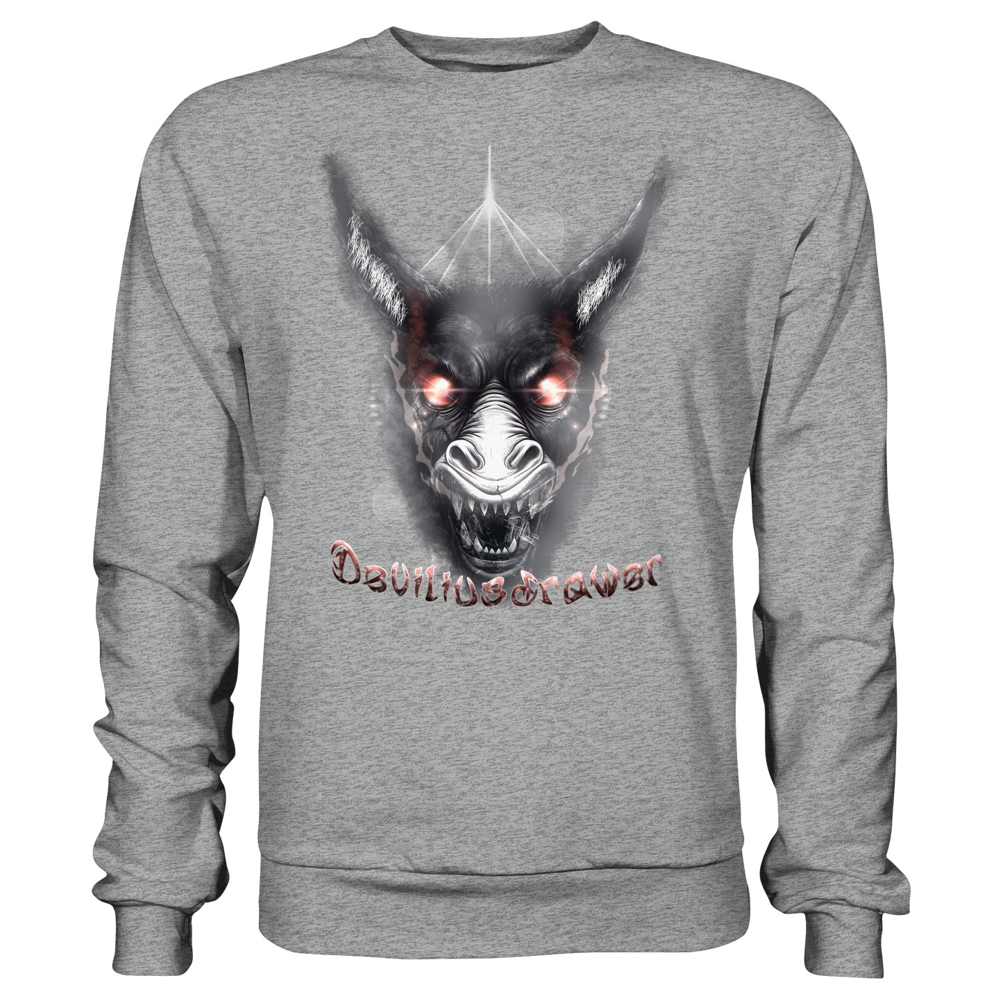 Deviliusdrawer Evil Donkey - Basic Sweatshirt