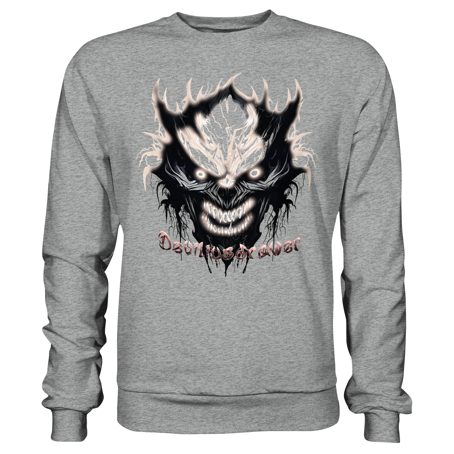 Deviliusdrawer Crazy Glow Devil - Basic Sweatshirt