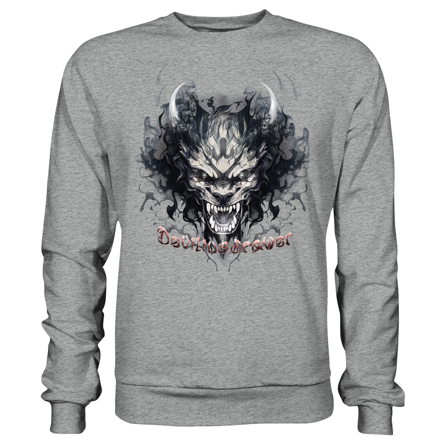 Deviliusdrawer Smoke Beast - Basic Sweatshirt