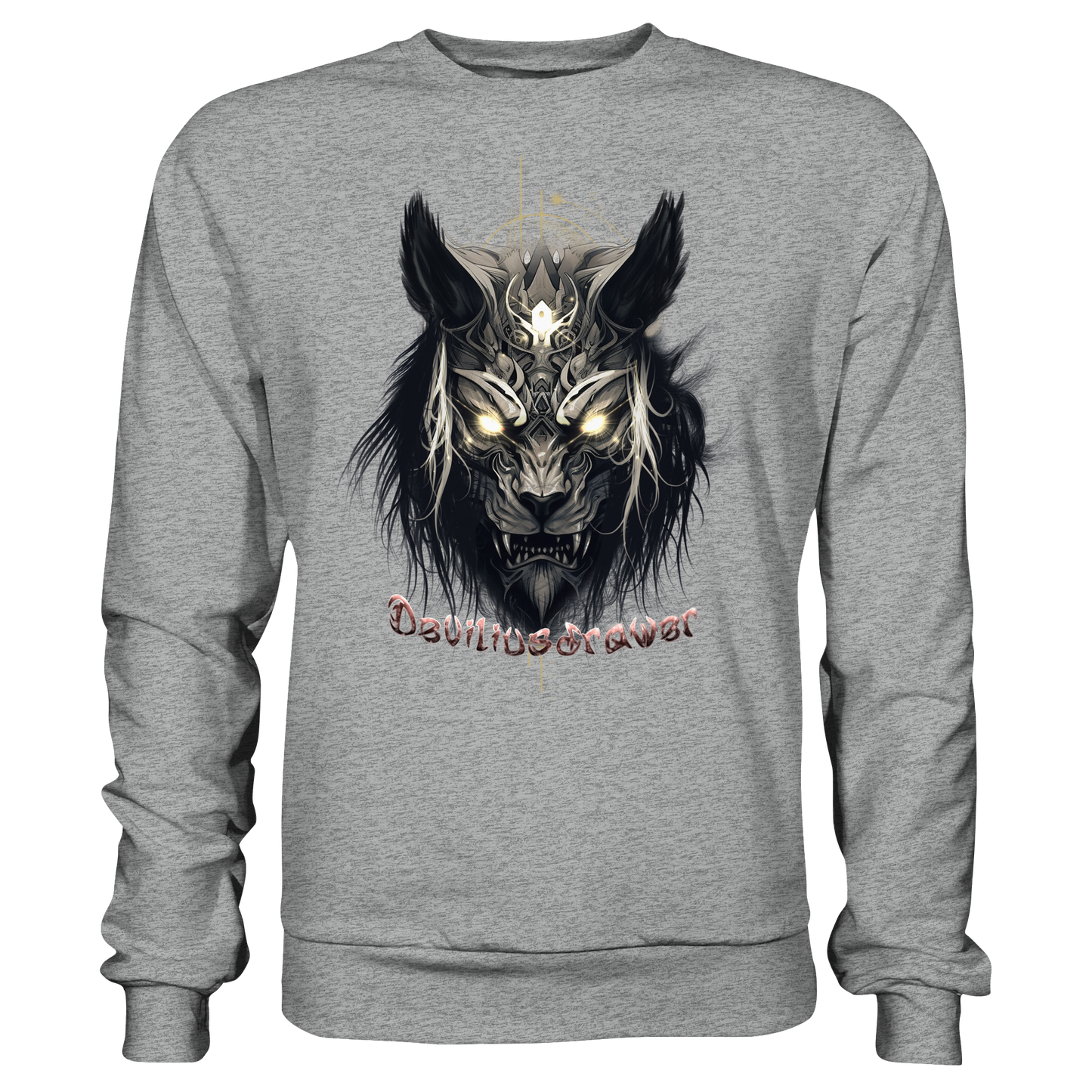 Deviliusdrawer Wolftiger - Basic Sweatshirt