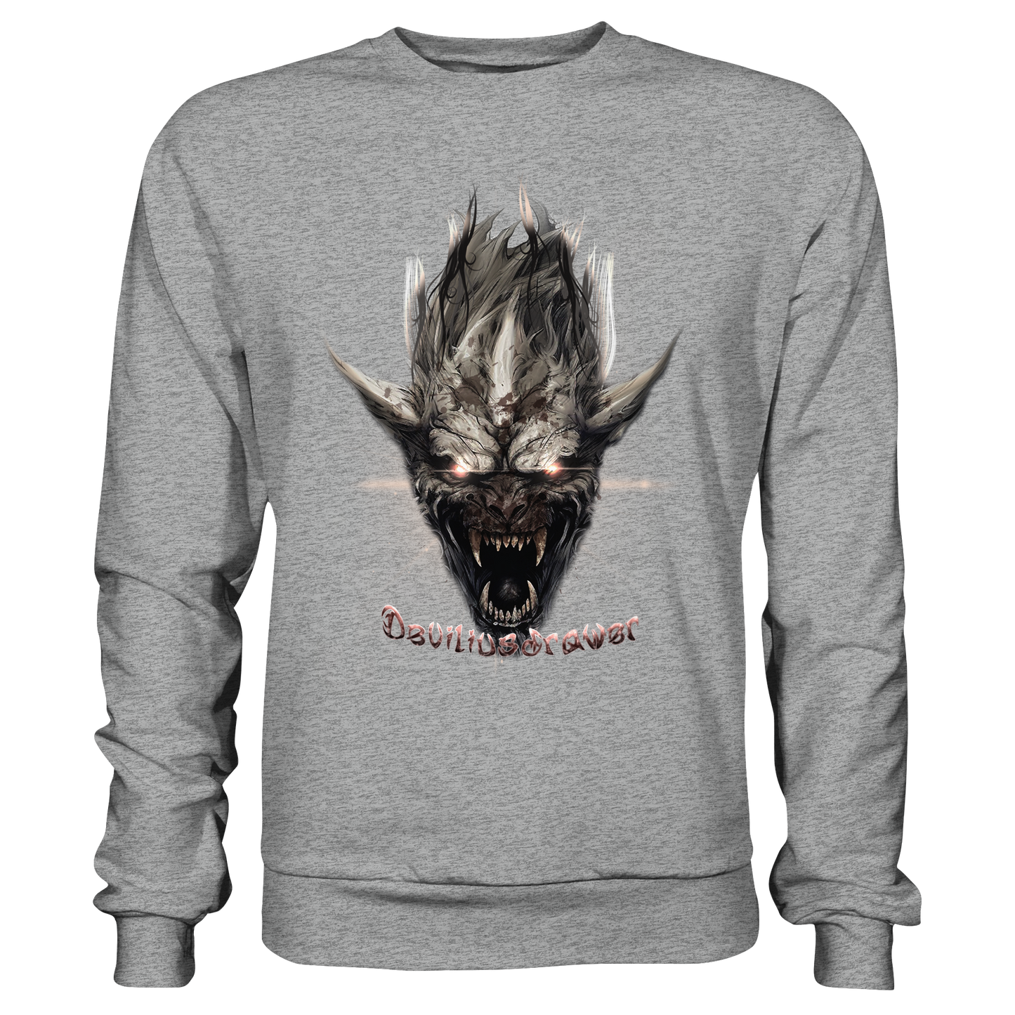 Deviliusdrawer Beast Wearwolf - Basic Sweatshirt