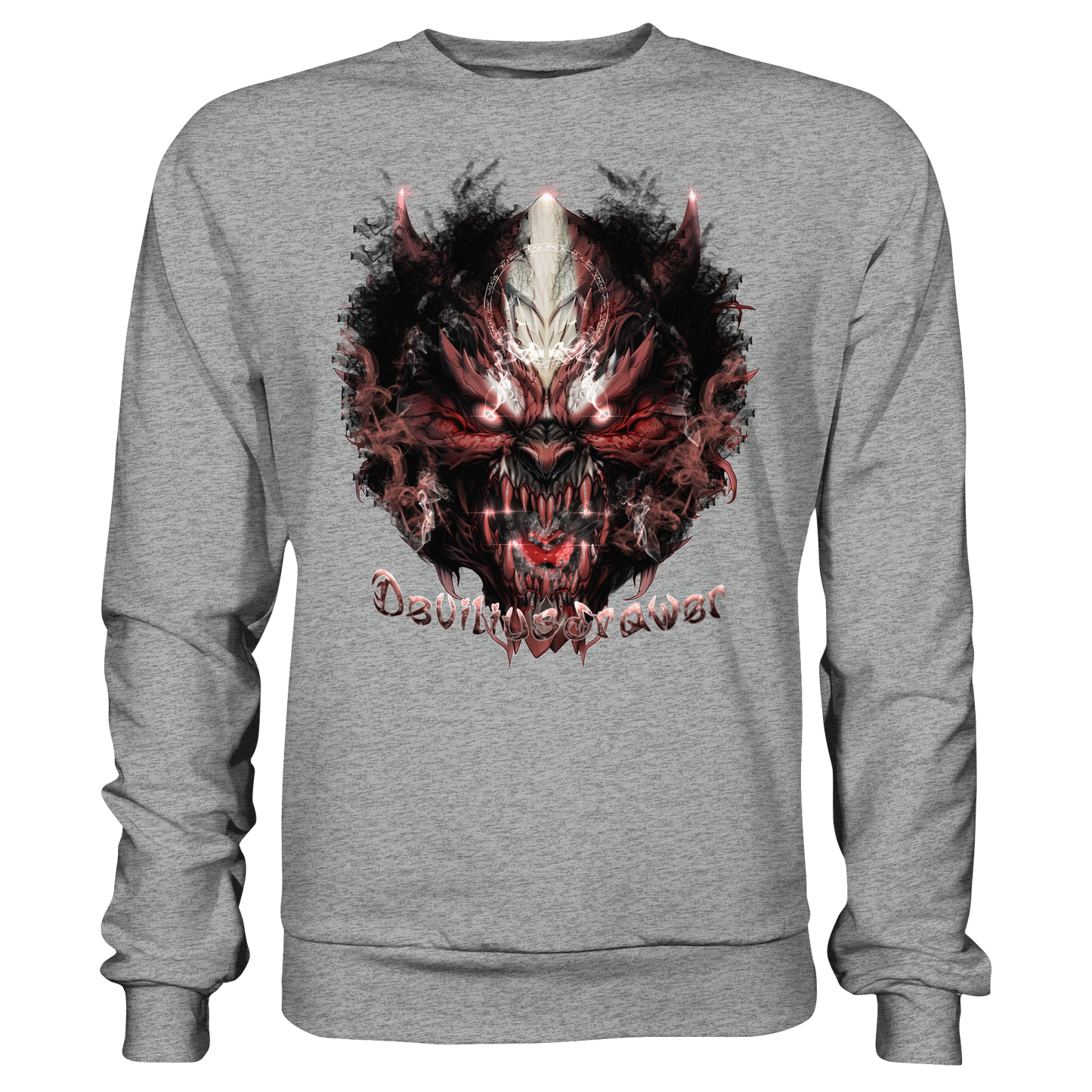 Deviliusdrawer Bloody Demon Vampire - Basic Sweatshirt
