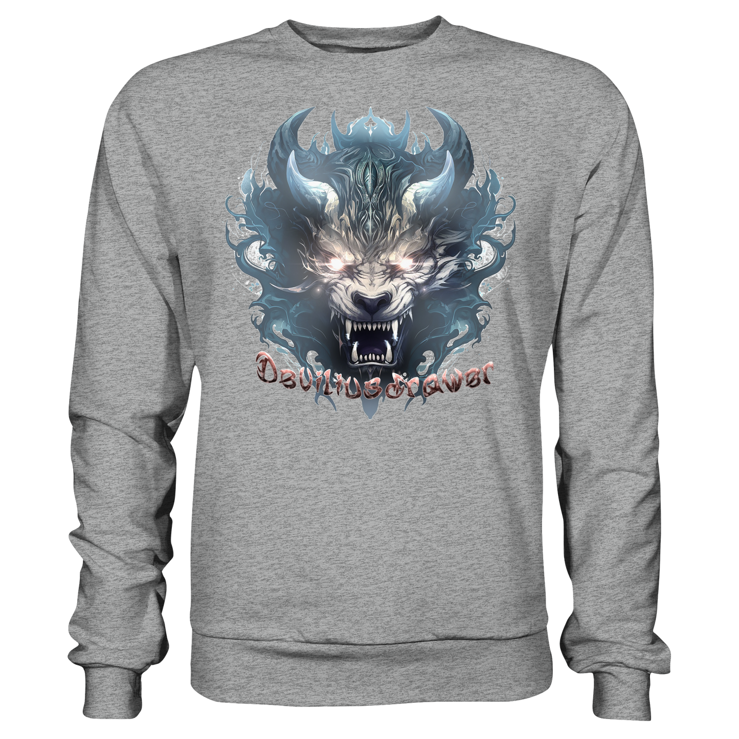 Deviliusdrawer Water Horn Tiger - Basic Sweatshirt