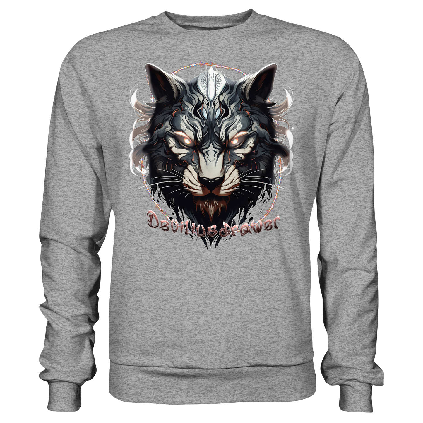 Deviliusdrawer Wolfcat - Basic Sweatshirt