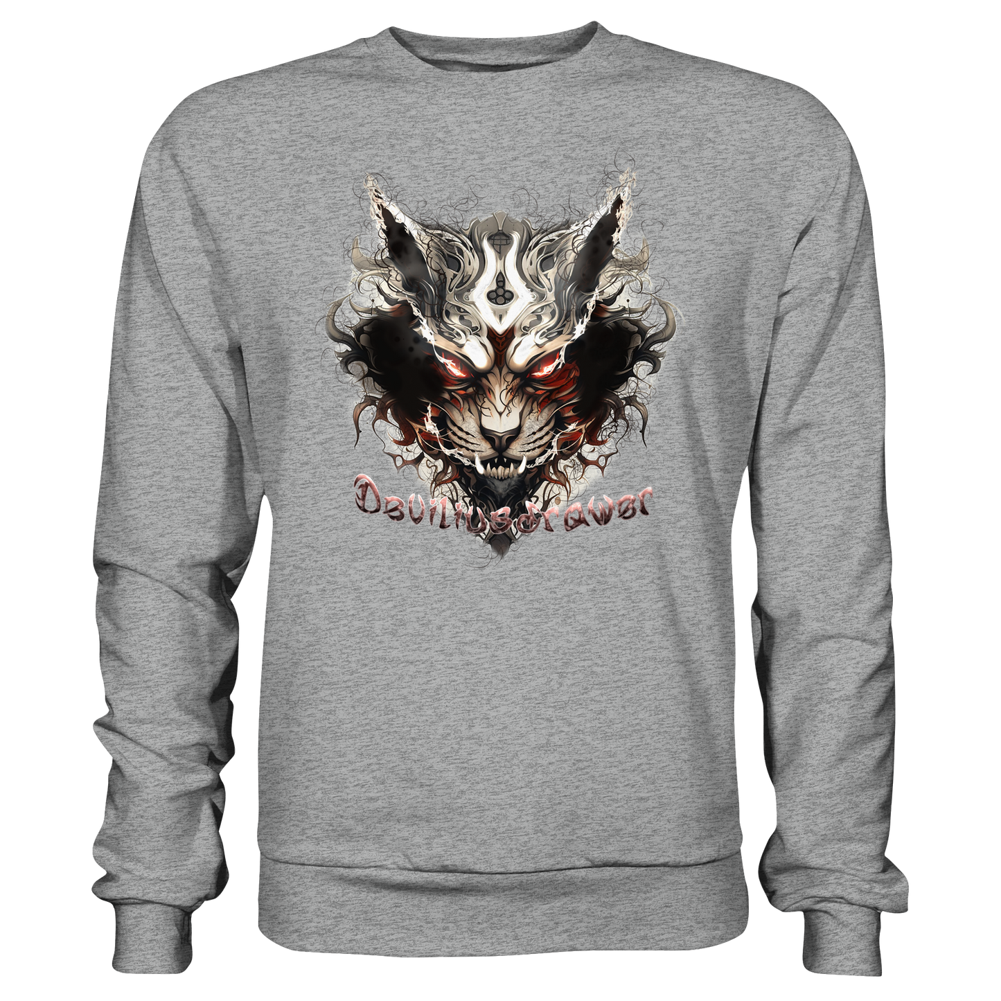 Deviliusdrawer Wild Hotcat  - Basic Sweatshirt