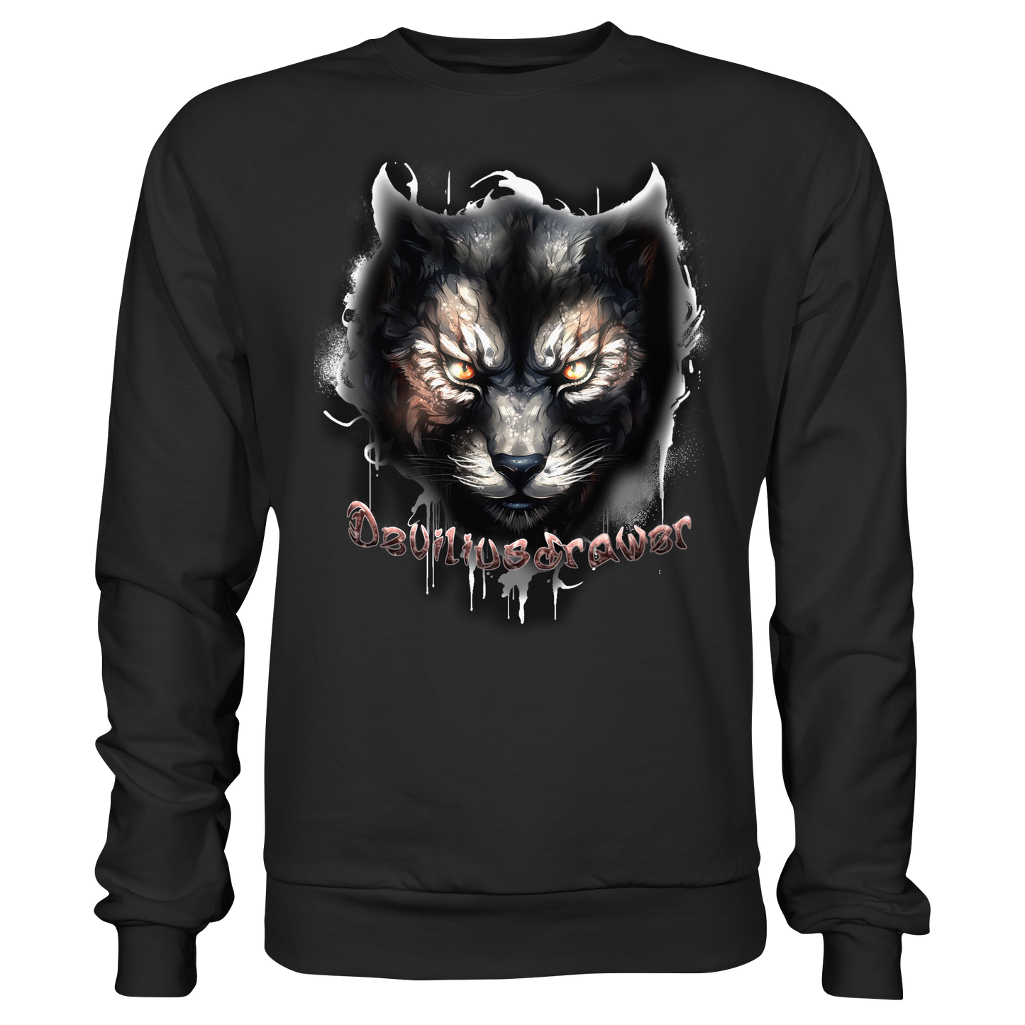 Deviliusdrawer Vampire Cat - Basic Sweatshirt