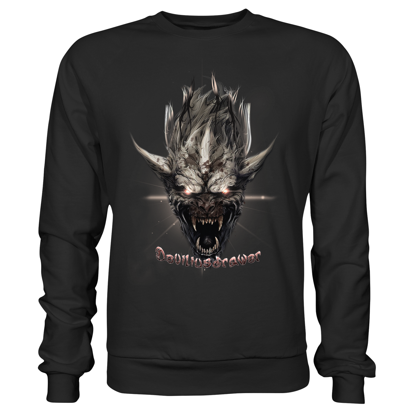 Deviliusdrawer Beast Wearwolf - Basic Sweatshirt