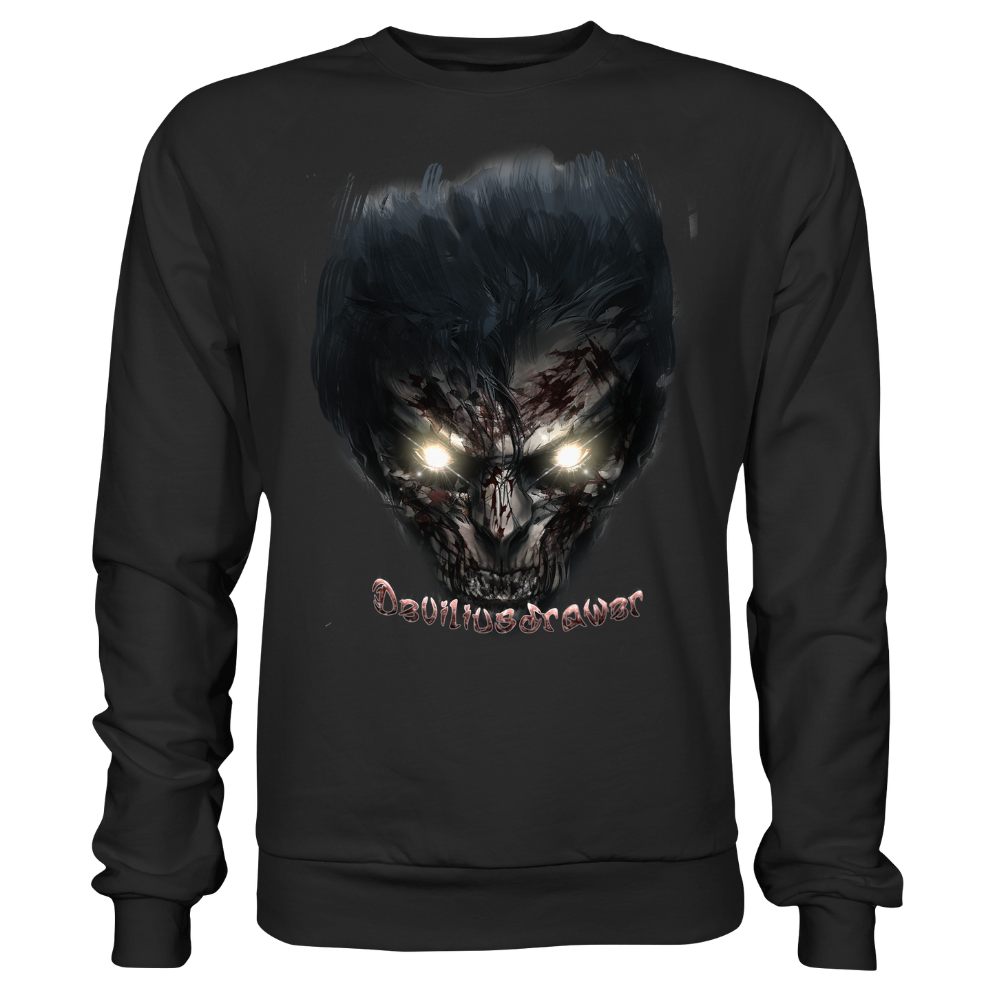 Deviliusdrawer Dark Zombie - Basic Sweatshirt