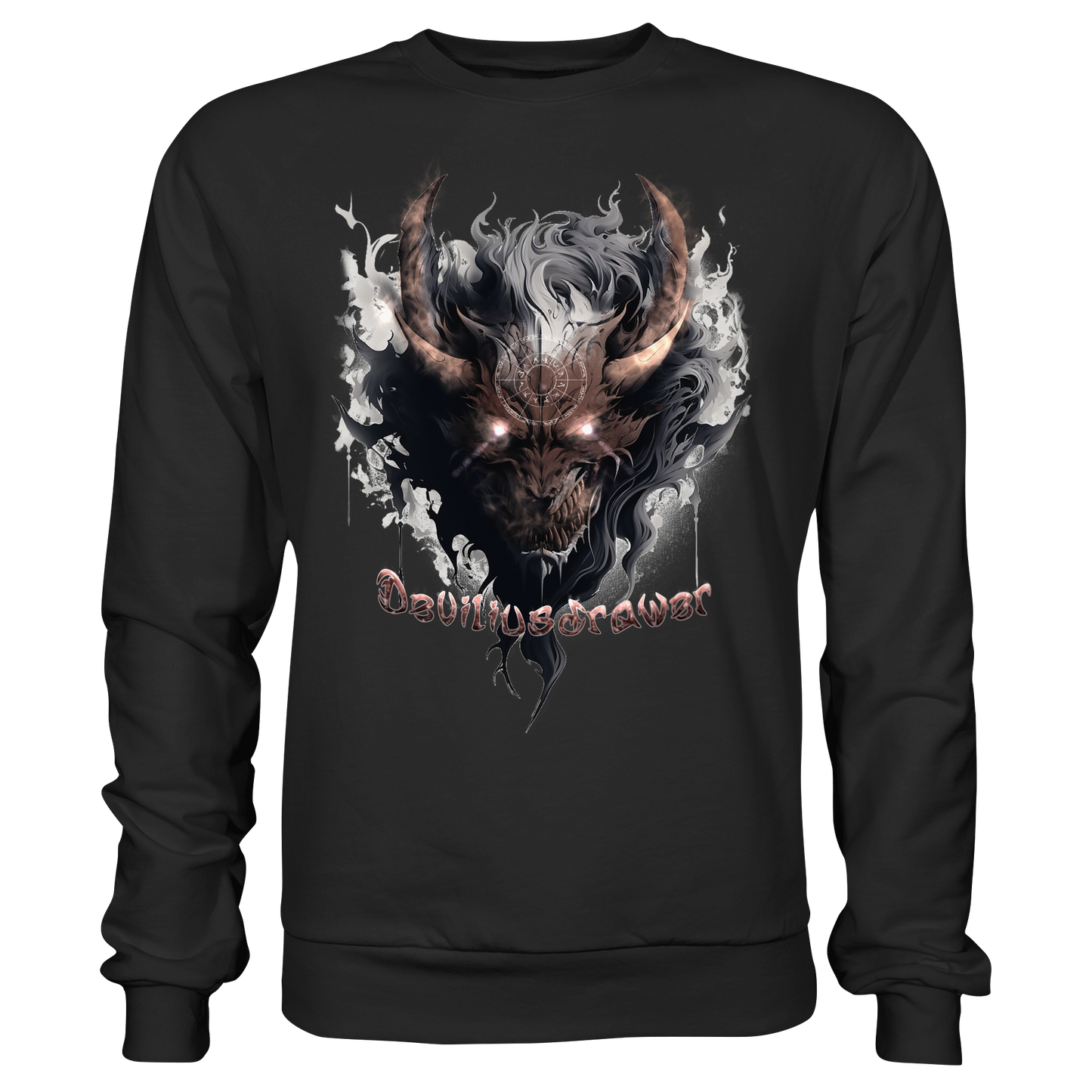Deviliusdrawer Magic Redeyed Demon - Basic Sweatshirt