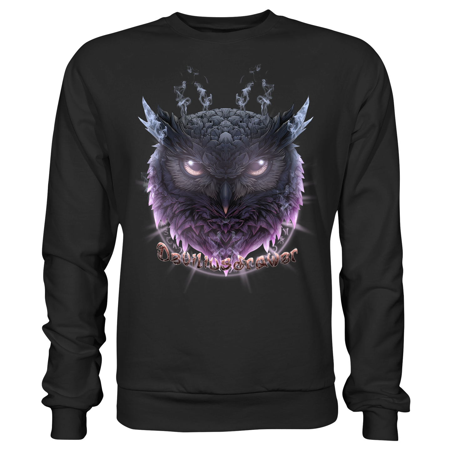 Deviliusdrawer Darkness Owl - Basic Sweatshirt